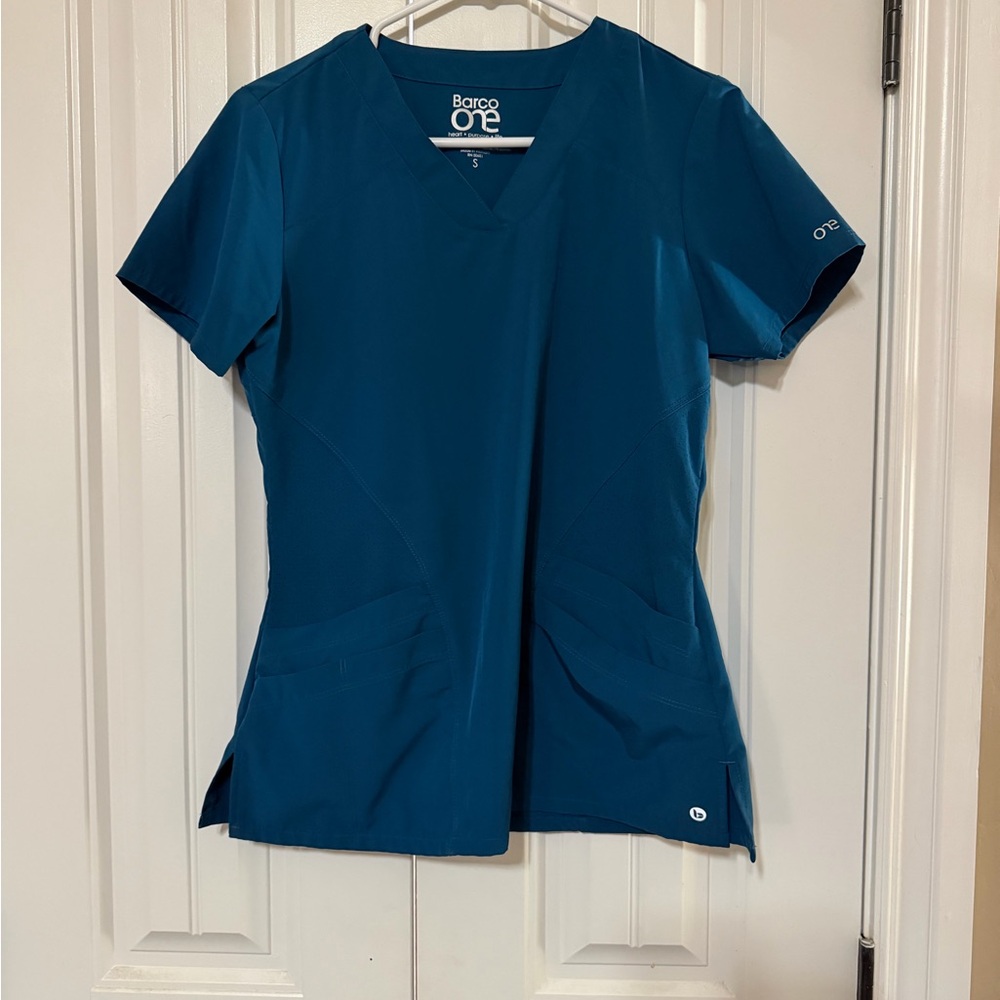 Barco One Women's Teal Scrub Set - Picture 3 of 3